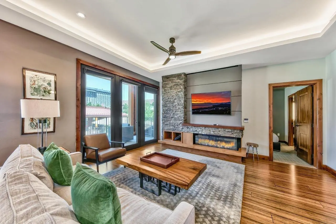 Luxury 2Br Residence Steps From Heavenly Village & Gondola Condo South Lake Tahoe Apartmán